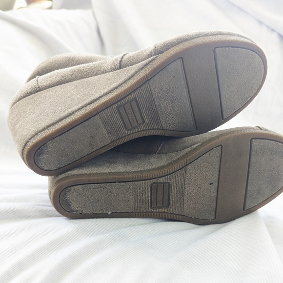 TOMS suede wedge booties - Picture 4 of 5
